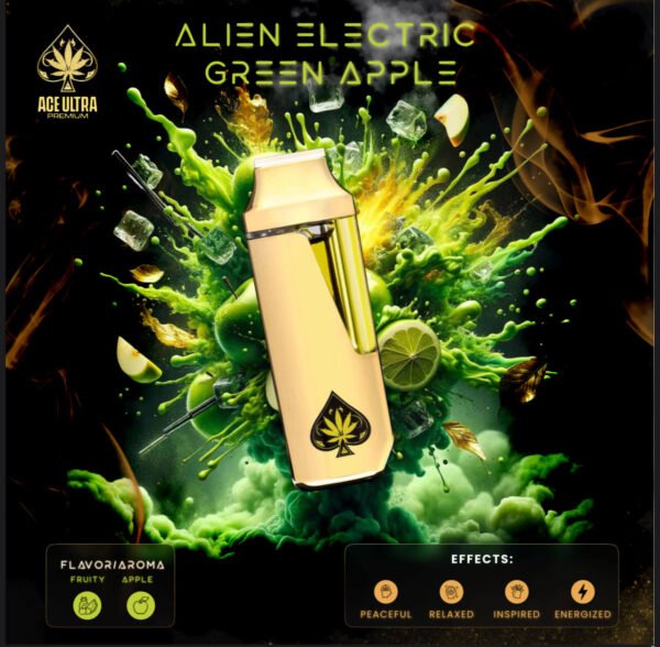 Ace Alien Electric Green Apple